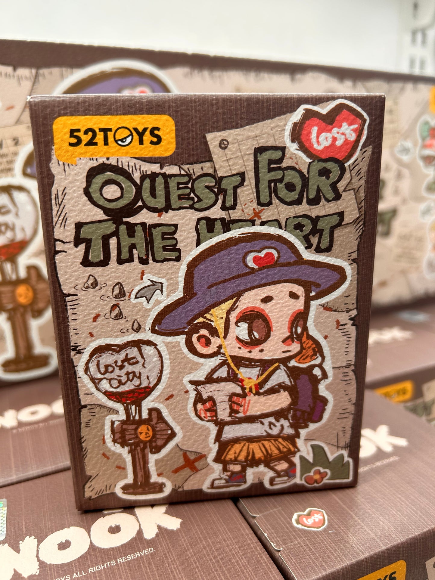Nook Quest for The Heart Series Blind Box Figure