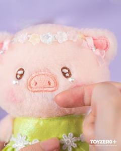 LuLu the Piggy Flower Fiary Lu Plush Keychain