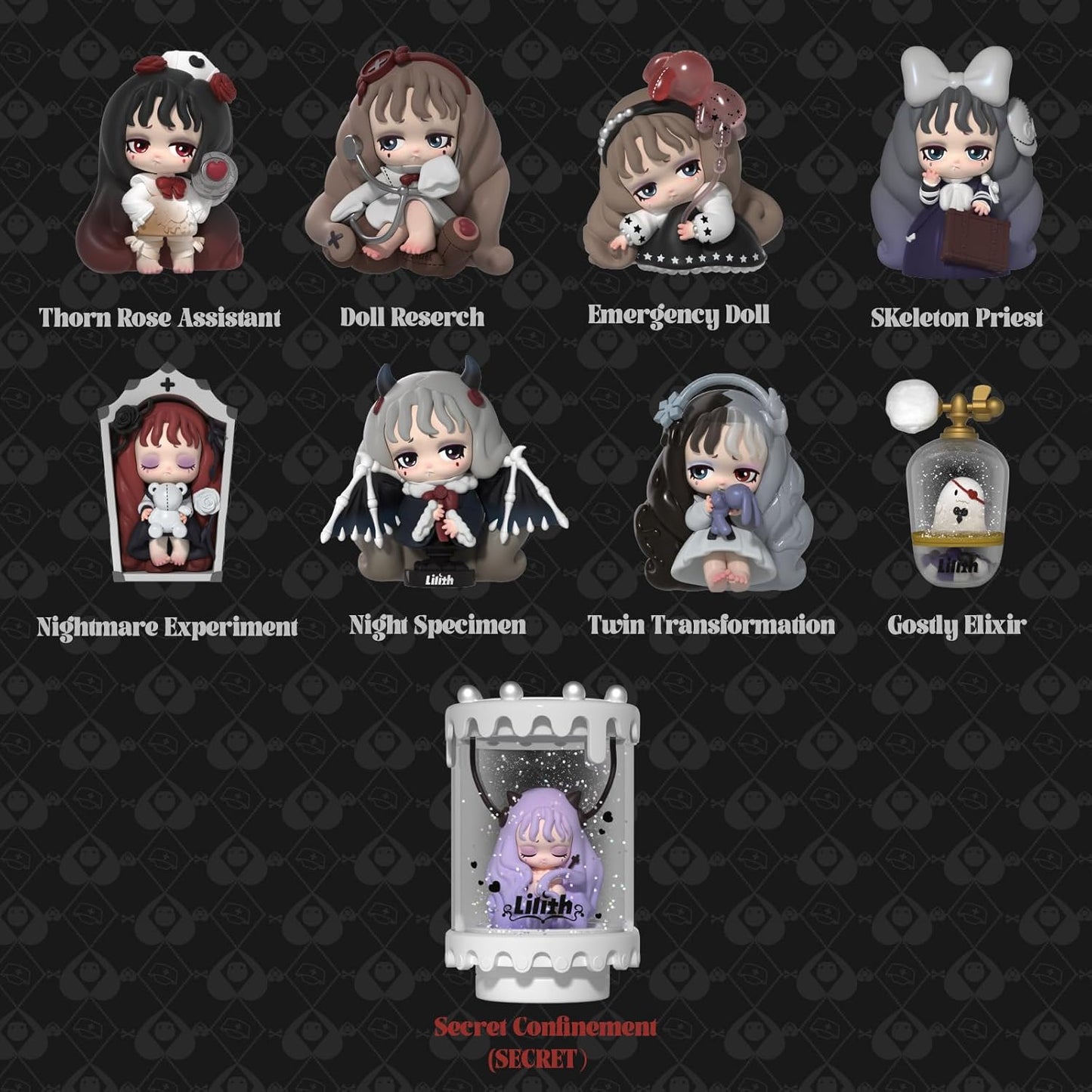 Lilith Secret Experiment Series Blind Box Figure