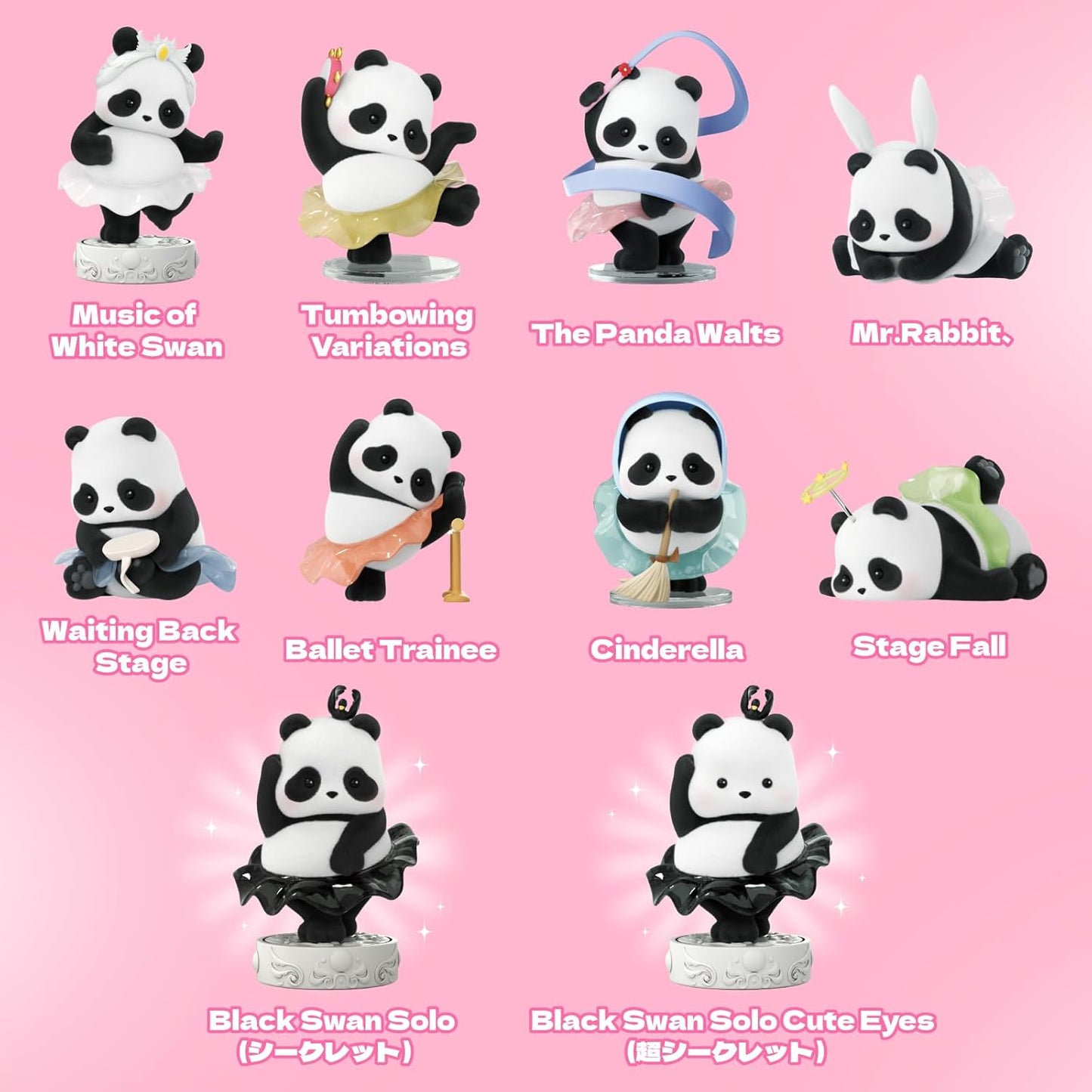 Panda Roll Ballet Performance Series Blind Box Figure