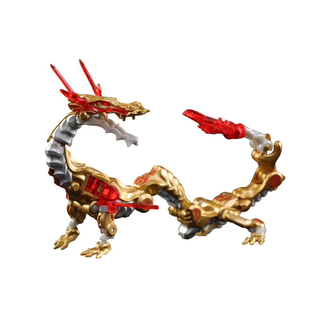 Chinese Mythical Beast Golden Dragon