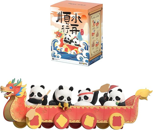 Panda Roll Dragon Boat Racing Blind-Box Figure