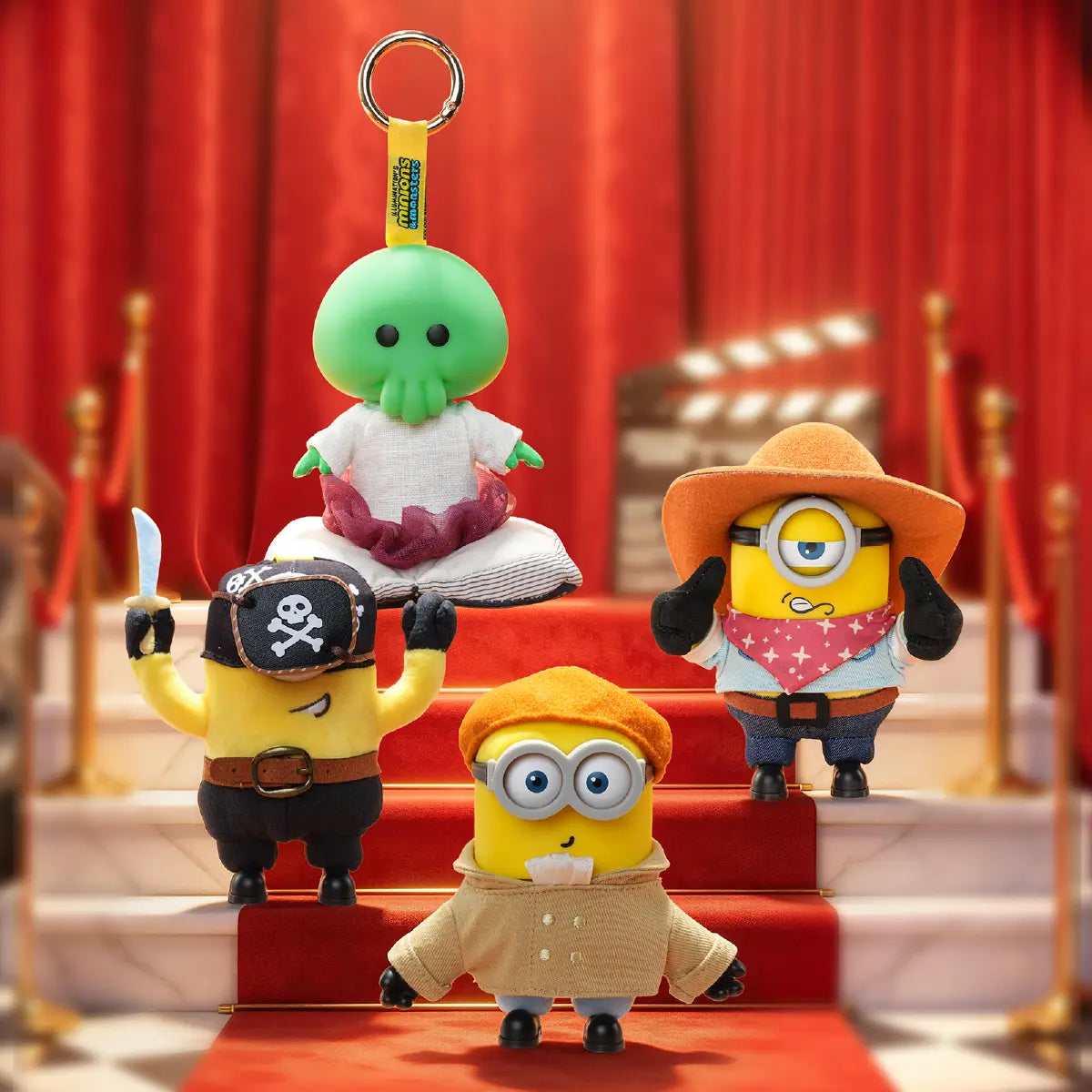 MINIONS & MONSTERS SERIES VINYL PLUSH PENDANT KEYCHAIN BLIND BOX