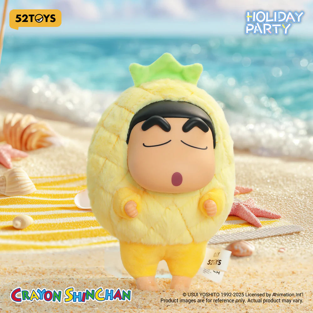 Crayon Shinchan Holiday Party Bag Charm – Vinyl Plush Pendant Mystery Blind Box Collectible