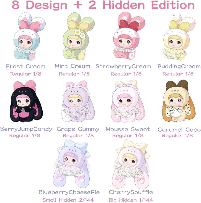 Nommi Baby Sweetheart Bunny Series Plush Blind Box