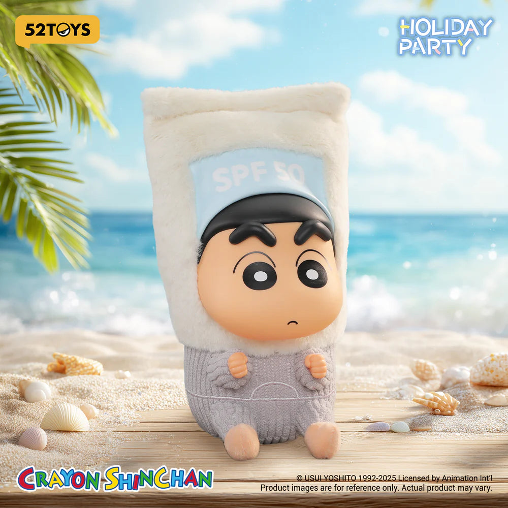 Crayon Shinchan Holiday Party Bag Charm – Vinyl Plush Pendant Mystery Blind Box Collectible