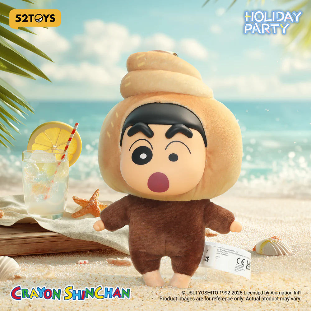 Crayon Shinchan Holiday Party Bag Charm – Vinyl Plush Pendant Mystery Blind Box Collectible