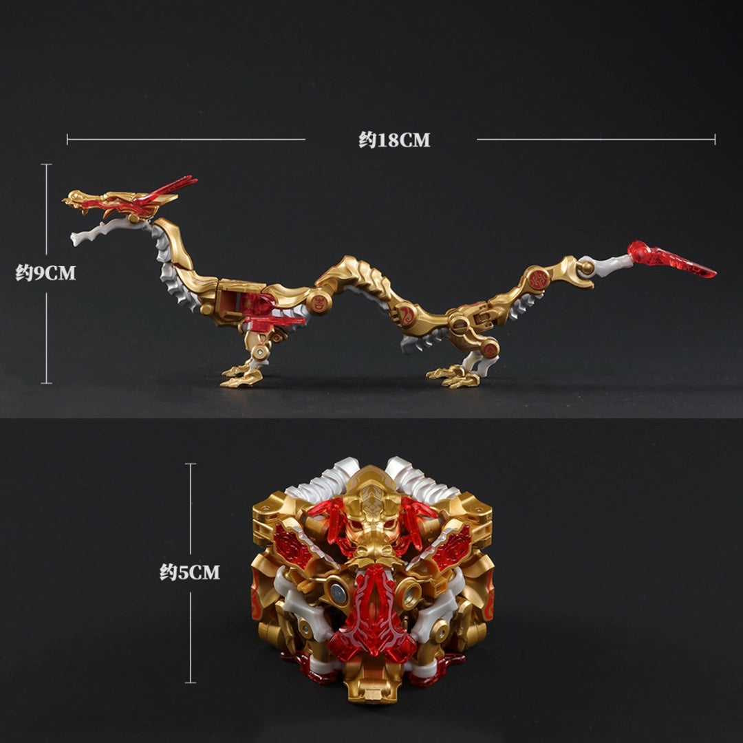 Chinese Mythical Beast Golden Dragon