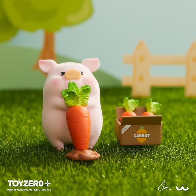 Lulu The Piggy Blind Box Figures - Farm Garden Series Blind Boxes Mystery Box Collectible Toys