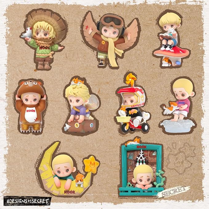 Nook Little World Blind box figure Collectible toys