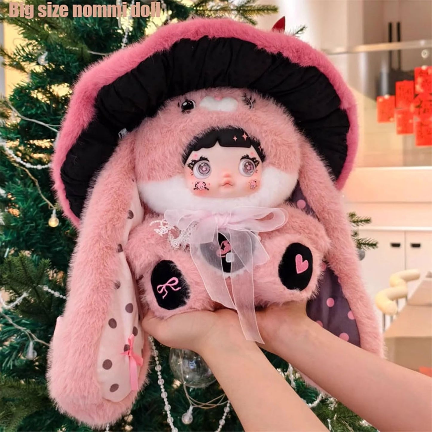 Nommi 400% Mushroom Hat Series Collectible Toy Vinyl  Plush Figures