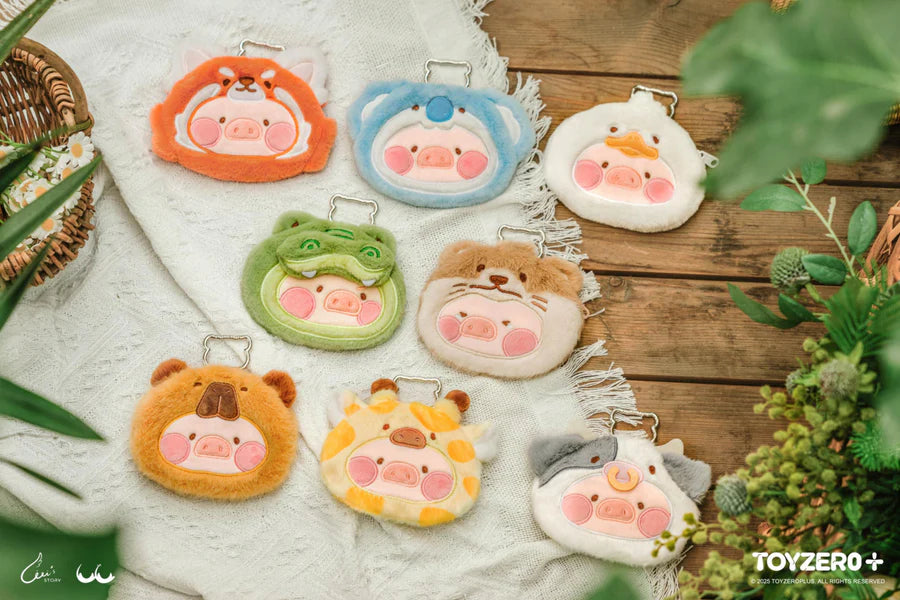 LULU THE PIGGY ANIMAL PARTY - PLUSH POUCH (BLINDBOX)