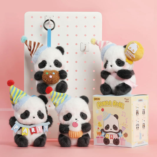 Panda Roll Party Plush Series Blind Box Stuffed Animal Plush Toy with Soft and Adorable Design