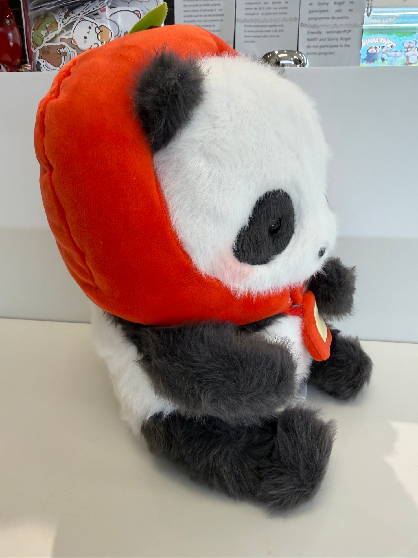 Pandaroll Apple Hat Plush Toy