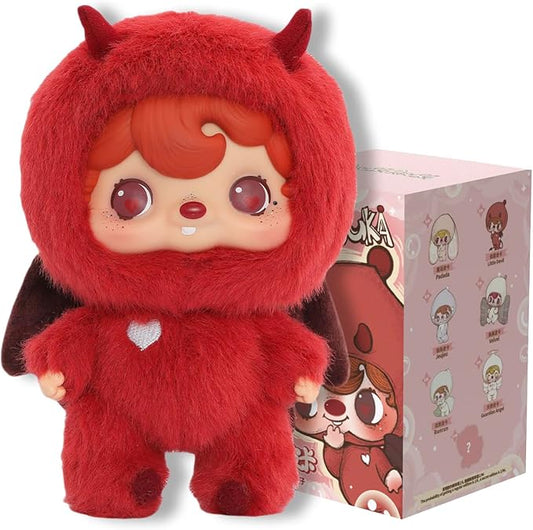 POUKAPOUKA Vinyl Plush Keychain Toy Blind Box
