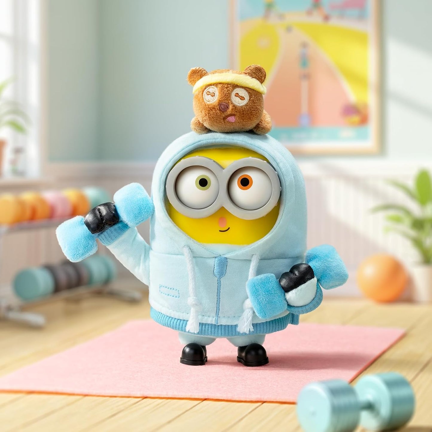 Minions Bob & Tim – Best Buddies Forever Series Vinyl Plush Keychain Collectible Toy