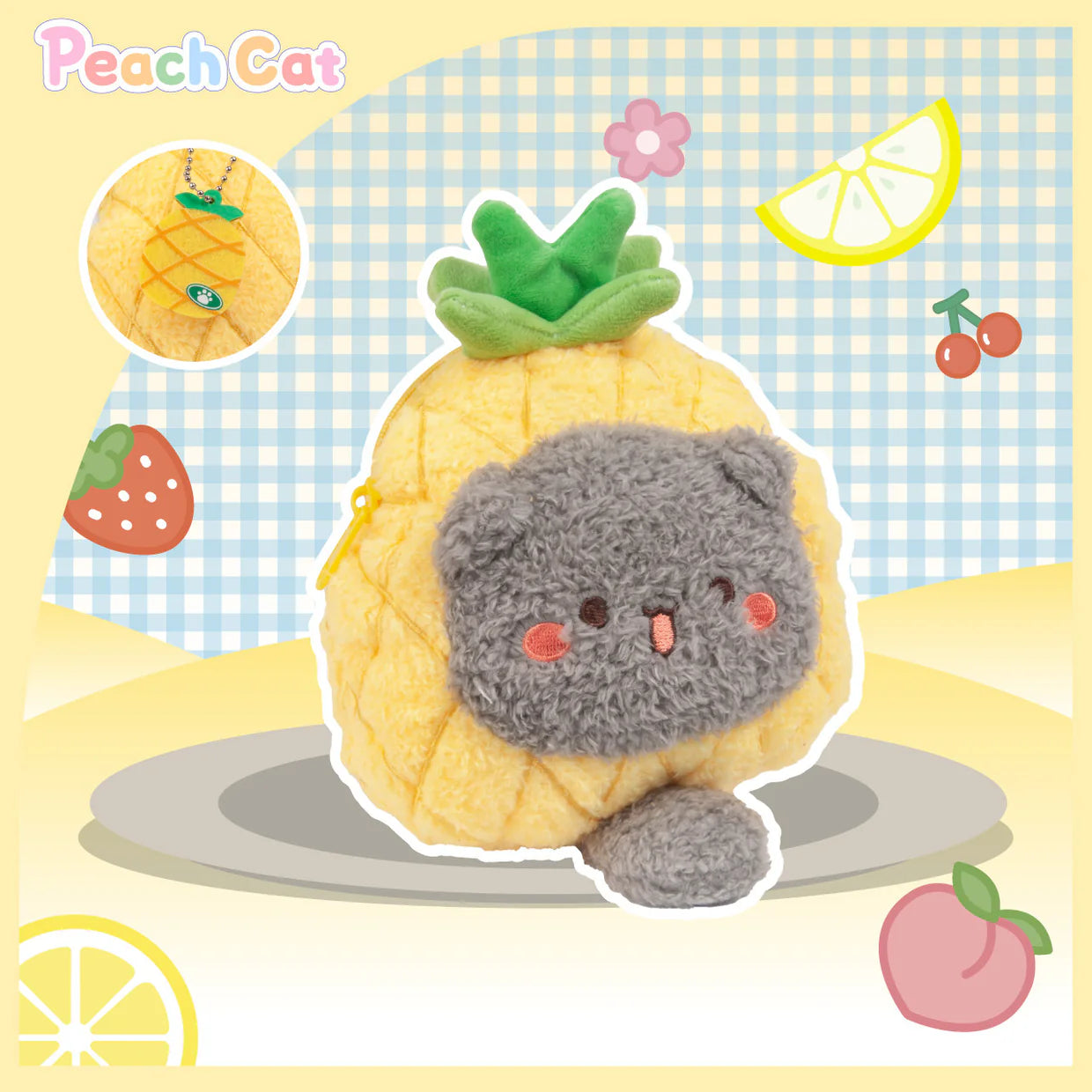 Mitao Cat Peachy Meow Fluffball Series Blind Box
