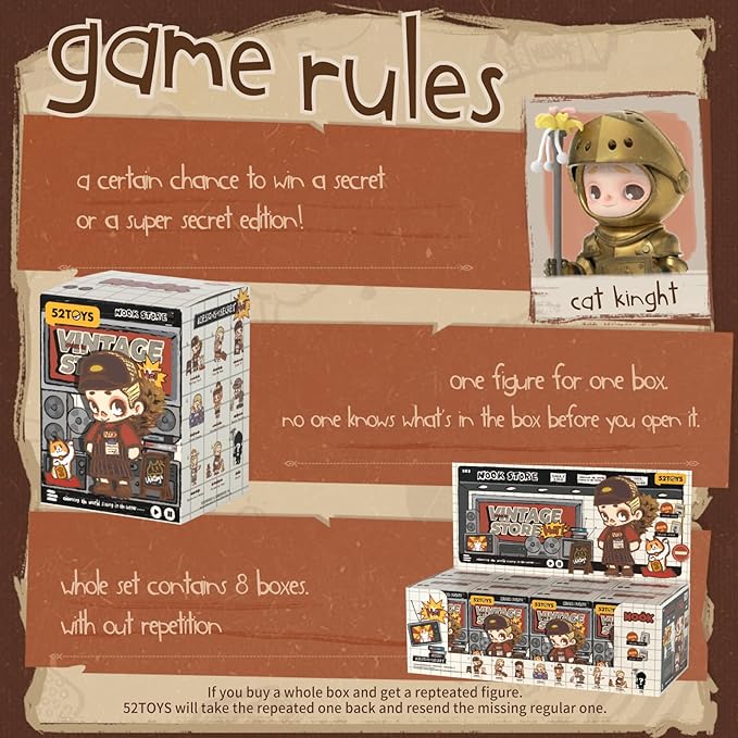 Nook  Vintage Store Series Blind Box Collectible Toy