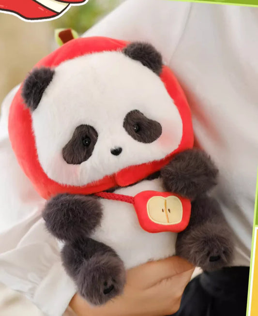 Pandaroll Apple Hat Plush Toy