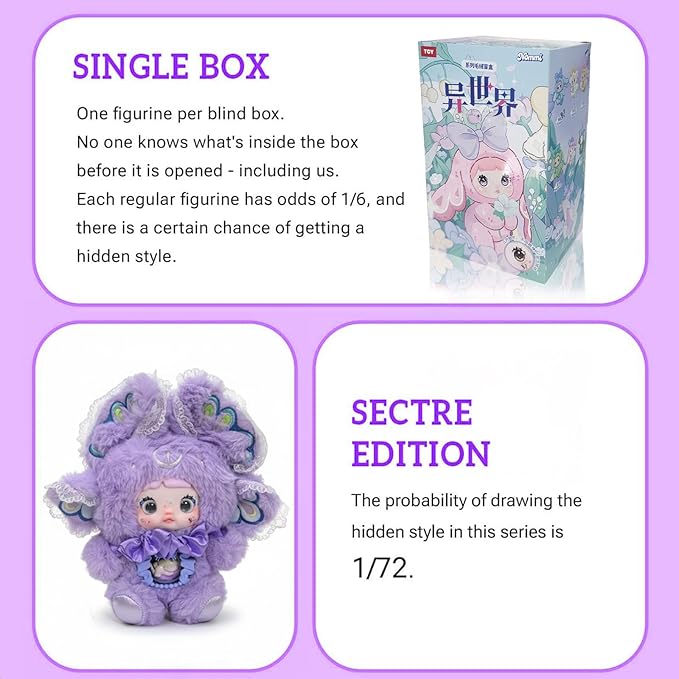 Nommi Fantasy World Blind Box Plush Vinyl